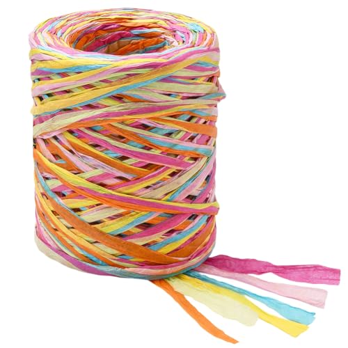 SOFPLATE Buntes Bastpapierband Bast Geschenkband Flaches Segment Gefärbt Regenbogen Sortiert Gewebte Papierschnur Schnurrolle Für Partygeschenkkarten Geschenkverpackungen DIY Dekoration SOFPLATE Buntes Bastpapierband Bast Geschenkband Flaches Segment Gefärbt Regenbogen Sortiert Gewebte Papierschnur Schnurrolle Für Partygeschenkkarten Geschenkverpackungen DIY Dekoration von SOFPLATE