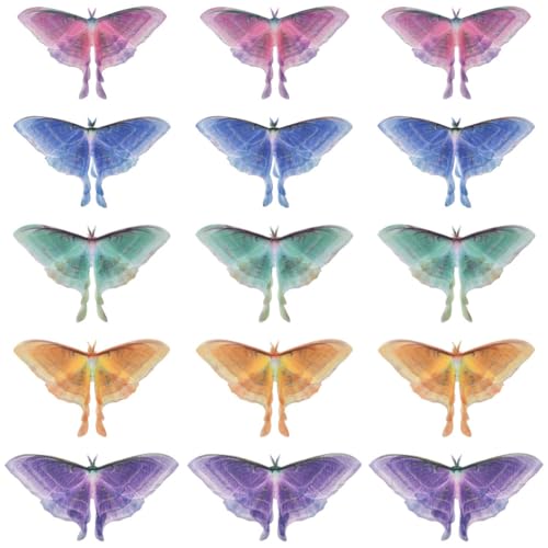SOFPLATE Organza-Schmetterlings-Dekorationen, Stickereien, Verzierungen, buntes Insekt, 3D-Gaze-Tuch, Simulation, Ornament, Aufnäher, Zubehör für DIY, Nähen, Kleidung, Kleid, Hochzeit, Haare, 20 Stück SOFPLATE Organza-Schmetterlings-Dekorationen, Stickereien, Verzierungen, buntes Insekt, 3D-Gaze-Tuch, Simulation, Ornament, Aufnäher, Zubehör für DIY, Nähen, Kleidung, Kleid, Hochzeit, Haare, 20 Stück von SOFPLATE