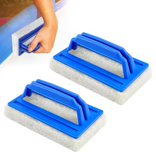 2 Stück Pool Schwamm Bürsten,Poolreinigung Handschrubber Schwimmbad Bürste Mit Griff Schwamm,Bürste Poolreinigung,Radiergummi Wasserlinie Scrubber,Poolbürsten Für Reinigen Von Schmutz Und Moos 2 Stück Pool Schwamm Bürsten,Poolreinigung Handschrubber Schwimmbad Bürste Mit Griff Schwamm,Bürste Poolreinigung,Radiergummi Wasserlinie Scrubber,Poolbürsten Für Reinigen Von Schmutz Und Moos von SOGHO