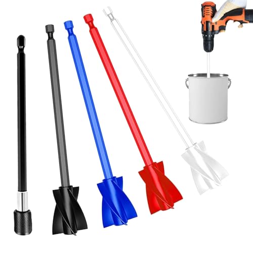 4 Stück Wiederverwendbarer Farbmischer,Farbmischer, 3 Farben 1/4 Bohrer Epoxidharz Mischpaddel,Epoxidharz Rührer,Epoxid Rührer Aufsatz Für Epoxid, Silikonmischen, Malen, Keramikglasur 4 Stück Wiederverwendbarer Farbmischer,Farbmischer, 3 Farben 1/4 Bohrer Epoxidharz Mischpaddel,Epoxidharz Rührer,Epoxid Rührer Aufsatz Für Epoxid, Silikonmischen, Malen, Keramikglasur von SOGHO