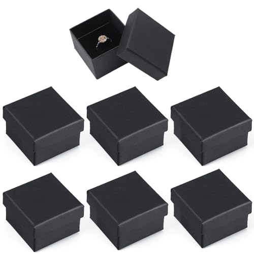 SOGHO 6 Pack Ringschachtel,schmuckverpackungen,Geschenkbox Ringbox,Schmuck Geschenkbox,Ring Box,Schmuckschatulle,Verlobungsring Box,Kleine Für Halskette, Ohrringe, Ring, Schmuckaufbewahrung SOGHO 6 Pack Ringschachtel,schmuckverpackungen,Geschenkbox Ringbox,Schmuck Geschenkbox,Ring Box,Schmuckschatulle,Verlobungsring Box,Kleine Für Halskette, Ohrringe, Ring, Schmuckaufbewahrung von SOGHO
