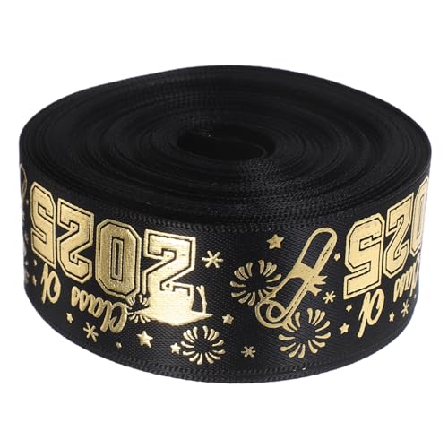 SOIMISS 1 Rolle Geschenkband Bastelband Blumenverpackungsbänder Abschlussfeier Zubehör 2025 Abschlussfeier Bänder Abschlusssaison Dekoration Abschlussband Aus Polyester SOIMISS 1 Rolle Geschenkband Bastelband Blumenverpackungsbänder Abschlussfeier Zubehör 2025 Abschlussfeier Bänder Abschlusssaison Dekoration Abschlussband Aus Polyester von SOIMISS