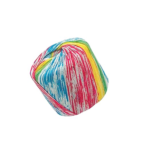 SOIMISS 1 Rolle Gradientengarn decken blanket scarf knitting wool farbverlaufsgarn aus Baumwollgarn Regenbogengarn Schal Strickgarnmaterial Regenbogenfarben Baumwollgarn von SOIMISS
