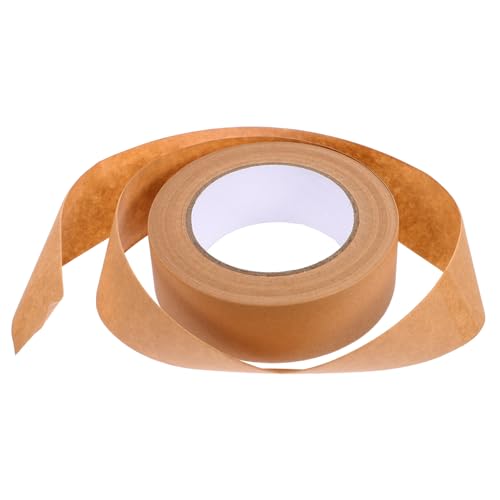 SOIMISS 1 Rolle Kraftpapier Versandband Beschriftbares Leicht Reißbares Klebeband für Umzugskartons Stark und Vielseitig Einsetzbar für Verpackung und Transport von SOIMISS