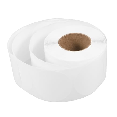 SOIMISS 1 Rolle Runde Thermodrucketiketten Selbstklebend Wasser und Ölbeständig für Küchen und Supermärkte zur Effizienten Klassifizierung und Kennzeichnung SOIMISS 1 Rolle Runde Thermodrucketiketten Selbstklebend Wasser und Ölbeständig für Küchen und Supermärkte zur Effizienten Klassifizierung und Kennzeichnung von SOIMISS