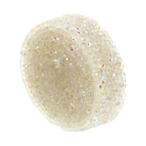 SOIMISS 1 Rolle Selbstklebendes Strassband Harz Transparent Weiß für DIY Schmuck Basteln und Dekoration Glitzernde Rhinestone Ribbons für Hochzeiten Partys und Kreative Projekte SOIMISS 1 Rolle Selbstklebendes Strassband Harz Transparent Weiß für DIY Schmuck Basteln und Dekoration Glitzernde Rhinestone Ribbons für Hochzeiten Partys und Kreative Projekte von SOIMISS