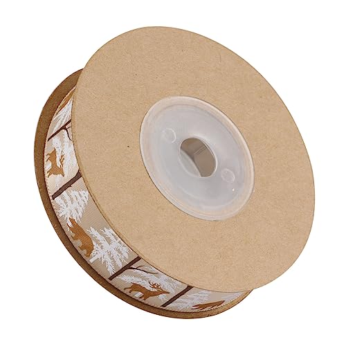 SOIMISS 1 Rolle Weihnachtsband Tiermuster Geschenkband für DIY Weihnachtsdekoration und Verpackungen Langlebig und Festlich für Weihnachtsbäume und Partydekoration SOIMISS 1 Rolle Weihnachtsband Tiermuster Geschenkband für DIY Weihnachtsdekoration und Verpackungen Langlebig und Festlich für Weihnachtsbäume und Partydekoration von SOIMISS