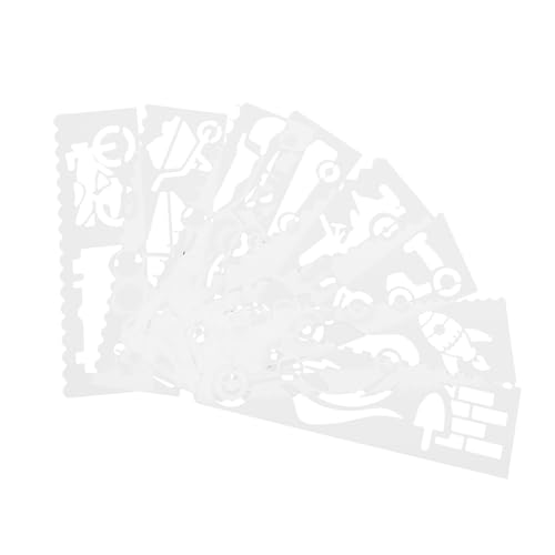 SOIMISS 1 Satz DIY Fahrzeug Schablonen Wiederverwendbare Bastelvorlagen für Verschiedene Auto Designs für Malen Dekorieren und Kartenherstellung von SOIMISS