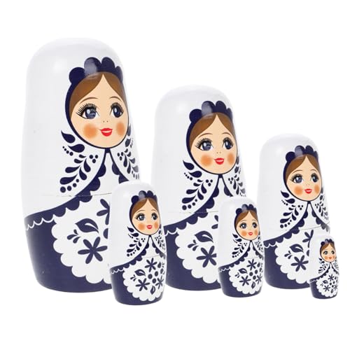 SOIMISS 1 Satz Holzpuppenspielzeug für Geburtstagsgeschenk für Vorstellungskraft Nistpuppen Babuschka Holzbausatz Bastelset für Kinderornamente hölzern SOIMISS 1 Satz Holzpuppenspielzeug für Geburtstagsgeschenk für Vorstellungskraft Nistpuppen Babuschka Holzbausatz Bastelset für Kinderornamente hölzern von SOIMISS