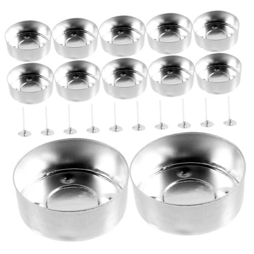 SOIMISS 1 Satz Kerzenherstellungsset Bausätze Kerzendosen zur Herstellung von Kerzen Kerzenmacher Kerzen-Kit Dochte Kerzenzubehör herstellen Wachsschmelzbehälter Aluminium Silber SOIMISS 1 Satz Kerzenherstellungsset Bausätze Kerzendosen zur Herstellung von Kerzen Kerzenmacher Kerzen-Kit Dochte Kerzenzubehör herstellen Wachsschmelzbehälter Aluminium Silber von SOIMISS
