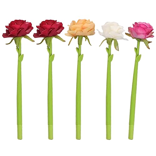 SOIMISS 1 Satz Kreative Kugelschreiber Mit Blumenmotiv Lustige Schreibstifte Für Büro Schule Und Zuhause Für Schreibtischzubehör Zufällige Farbe 5 Stück SOIMISS 1 Satz Kreative Kugelschreiber Mit Blumenmotiv Lustige Schreibstifte Für Büro Schule Und Zuhause Für Schreibtischzubehör Zufällige Farbe 5 Stück von SOIMISS