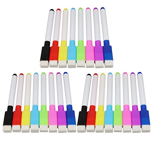 SOIMISS 1 Satz Magnetische Whiteboard Marker Set Abwischbare Farbige Marker mit Magnetfunktion für Büro und Zuhause Komfortabel zu Handhaben für Glatte Oberflächen von SOIMISS