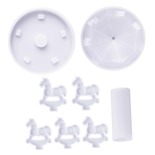SOIMISS 1 Satz Merry Go Round Silikonform für DIY Dekoration Epoxidharz Silikonform für Kreative Karussell Ornamente Flexibel Langlebig und Einfach zu Entformen SOIMISS 1 Satz Merry Go Round Silikonform für DIY Dekoration Epoxidharz Silikonform für Kreative Karussell Ornamente Flexibel Langlebig und Einfach zu Entformen von SOIMISS