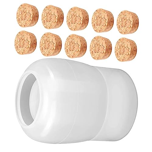 SOIMISS 1 Satz Silikonform für DIY Aufbewahrungsflasche Kristallharz Gießform mit Stopfen Silikonform für Kreative Bastelprojekte Geeignet für Besondere Anlässe von SOIMISS