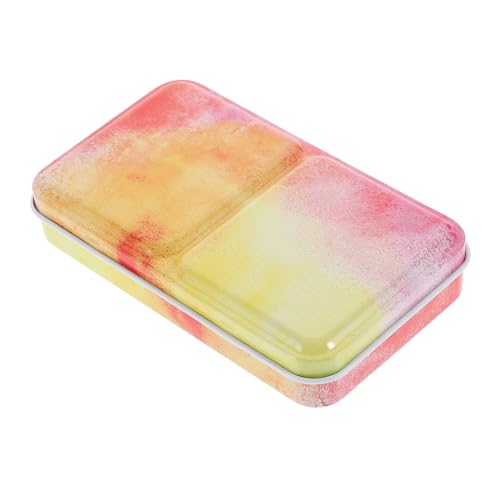 SOIMISS 1 Satz Wasserfarben Palette Leere Aquarelldose mit Deckel Fächer für Künstler Reisen und Outdoor Malerei für Gouache und Wasserfarben SOIMISS 1 Satz Wasserfarben Palette Leere Aquarelldose mit Deckel Fächer für Künstler Reisen und Outdoor Malerei für Gouache und Wasserfarben von SOIMISS
