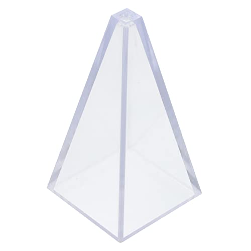 SOIMISS 1 Stück Geometrische Kerzenform Pyramidale Gießform Kunststoff für DIY Aromatherapie Kerzen Handgemachte Deko Gussform für Kreative Projekte von SOIMISS