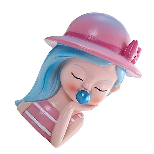 SOIMISS 1 Stück Niedliche Kuchenverzierung Bubble Girl Skulptur aus Harz Kreative Tortendekoration für Partys Zufällige Farben Dessertornament für Festliche Anlässe SOIMISS 1 Stück Niedliche Kuchenverzierung Bubble Girl Skulptur aus Harz Kreative Tortendekoration für Partys Zufällige Farben Dessertornament für Festliche Anlässe von SOIMISS