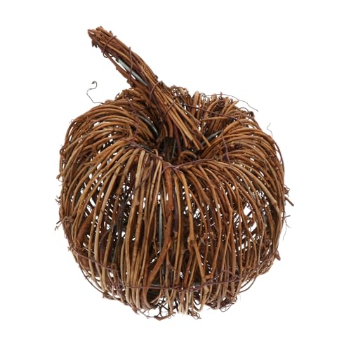 SOIMISS 1 Stück Simulierter Rattan Kürbis Tischdekoration Festliche Halloween Deko Durchmesser Handgefertigt Leicht für Herbstdekoration und Familientreffen SOIMISS 1 Stück Simulierter Rattan Kürbis Tischdekoration Festliche Halloween Deko Durchmesser Handgefertigt Leicht für Herbstdekoration und Familientreffen von SOIMISS