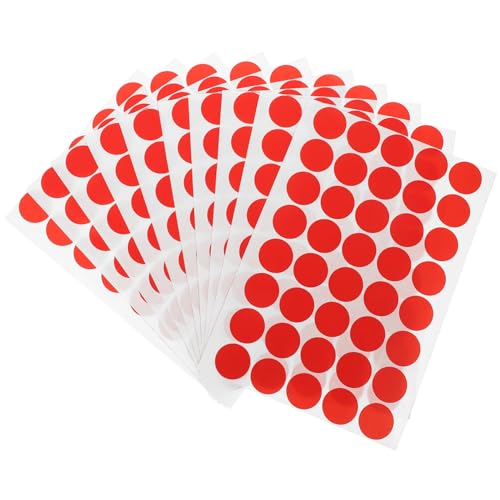 SOIMISS 10 Blatt Bunte Selbstklebende Kreis Aufkleber Farbige Markierungspunkte Etiketten Aufkleber Zum Beschriften Für Kalender Büro Basteln Schule SOIMISS 10 Blatt Bunte Selbstklebende Kreis Aufkleber Farbige Markierungspunkte Etiketten Aufkleber Zum Beschriften Für Kalender Büro Basteln Schule von SOIMISS