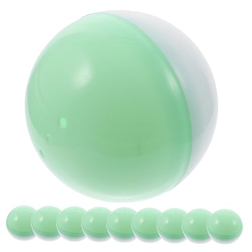 SOIMISS 10 Stück Befüllbare Runde Kunststoffkugeln Teiliges Transparente Aufbewahrungsboxen für Süßigkeiten und Partygeschenke für Hochzeiten und Geburtstagsfeiern Zufällige Farbe von SOIMISS