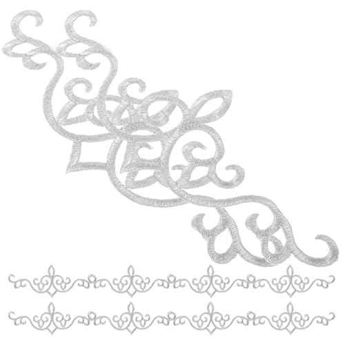 SOIMISS 10 Stück Bestickte Aufnäher zum Aufbügeln Dekorative Patches für Kleidung Taschen Hüte und Mehr für DIY Projekte und Reparaturen Langlebig und Hautfreundlich von SOIMISS