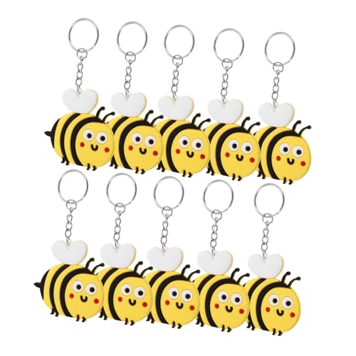 SOIMISS 10 Stück Bienen Schlüsselanhänger Kreativer Schlüsselanhänger Zum Aufhängen Cartoon Bienen Schlüsselring Neuartiger Schlüsselanhänger Cartoon Bienen Schlüsselring Anhänger SOIMISS 10 Stück Bienen Schlüsselanhänger Kreativer Schlüsselanhänger Zum Aufhängen Cartoon Bienen Schlüsselring Neuartiger Schlüsselanhänger Cartoon Bienen Schlüsselring Anhänger von SOIMISS