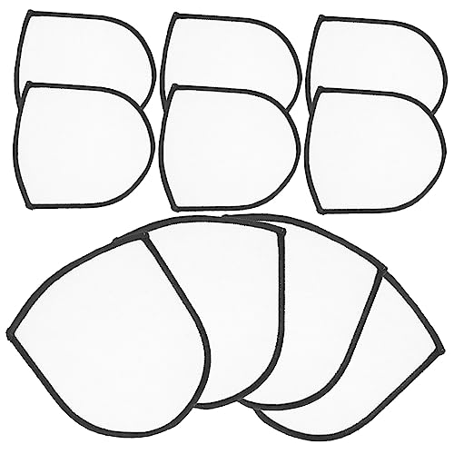SOIMISS 10 Stück Blanko Sublimations Patches Bügel Patches für DIY Handarbeiten Dekorative Flicken zur Reparatur und Individuellen Gestaltung von Kleidung von SOIMISS
