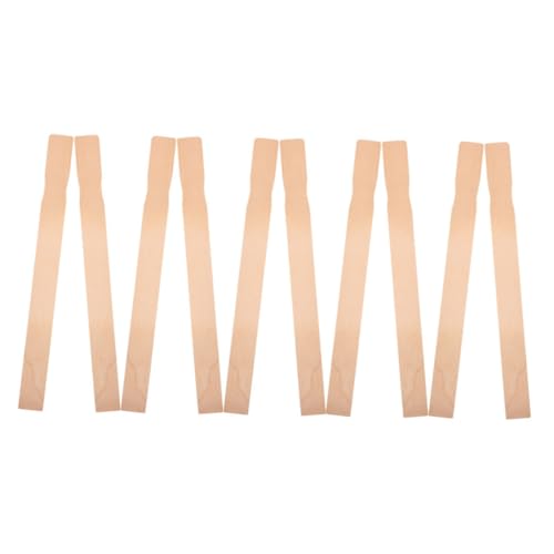 SOIMISS 10 Stück Effektive Mischstäbe für Farbe Epoxidharz und Pigmente Wiederverwendbare Holzpaddel für Diy Projekte und Gartenmarkierungen von SOIMISS