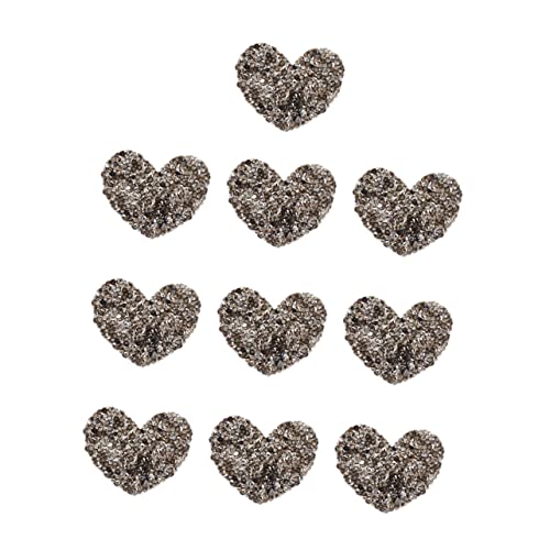 SOIMISS 10 Stück Herzförmige Selbstklebende Strass Patches Teiliges Glänzende Bügelbilder zum Aufbügeln Kleidung Langlebige DIY Garment Accessories für Individualität und Reparatur SOIMISS 10 Stück Herzförmige Selbstklebende Strass Patches Teiliges Glänzende Bügelbilder zum Aufbügeln Kleidung Langlebige DIY Garment Accessories für Individualität und Reparatur von SOIMISS