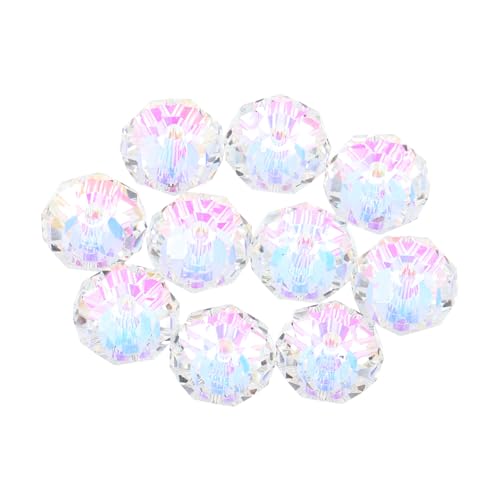 SOIMISS 10 Stück Kristallperlen Funkelnde Facettierte Schmuckperlen für Diy Armbandherstellung Halsketten Windspiele Kreative Bastelprojekte SOIMISS 10 Stück Kristallperlen Funkelnde Facettierte Schmuckperlen für Diy Armbandherstellung Halsketten Windspiele Kreative Bastelprojekte von SOIMISS