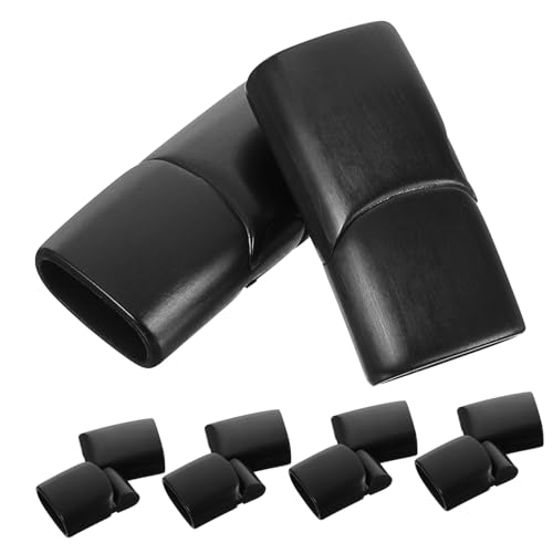 SOIMISS 10 Stück Magnetische Schmuckverschlüsse aus Rostfreiem Stahl Flach Rechteckig Schwarz Design für DIY Ketten Lederarmbänder und Bastelprojekte SOIMISS 10 Stück Magnetische Schmuckverschlüsse aus Rostfreiem Stahl Flach Rechteckig Schwarz Design für DIY Ketten Lederarmbänder und Bastelprojekte von SOIMISS
