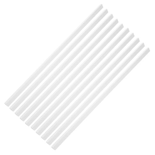SOIMISS 10 Stück Mappe Dateiordner Organizer Clips Veranstalter Farbe Organisation farbig Bericht deckt Aktenaufbewahrungsleisten Berichtscover mit Schiebegriff Büroklammern Plastik Weiß von SOIMISS