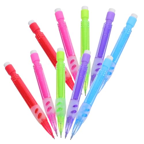 SOIMISS 10 Stück Mini Druckbleistifte mit Radiergummi für Studenten Leichte und Tragbare Schreibwaren für Zuhause und Schule Ergonomisches Design Langlebig und SOIMISS 10 Stück Mini Druckbleistifte mit Radiergummi für Studenten Leichte und Tragbare Schreibwaren für Zuhause und Schule Ergonomisches Design Langlebig und von SOIMISS
