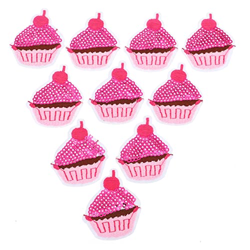 SOIMISS 10 Stück Pailletten Aufnäher Eiscreme Kuchen Patch zum Aufbügeln DIY Stoffe und Nähprojekte für Kleidung Taschen und Bastelarbeiten Rosa Selbstklebend SOIMISS 10 Stück Pailletten Aufnäher Eiscreme Kuchen Patch zum Aufbügeln DIY Stoffe und Nähprojekte für Kleidung Taschen und Bastelarbeiten Rosa Selbstklebend von SOIMISS