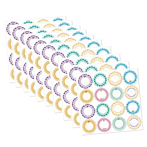SOIMISS 10 Stück Runde Selbstklebende Etiketten für Einmachgläser Bunte Designs für Gläser Flaschen Bücher und Einfach Anzubringen und Rückstandslos Entfernbar SOIMISS 10 Stück Runde Selbstklebende Etiketten für Einmachgläser Bunte Designs für Gläser Flaschen Bücher und Einfach Anzubringen und Rückstandslos Entfernbar von SOIMISS