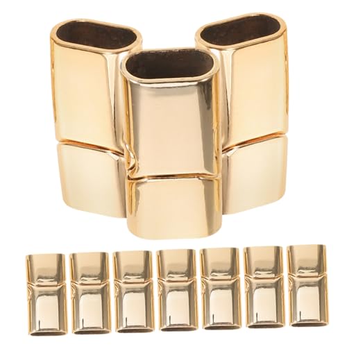 SOIMISS 10 Stück Schmuckverschlüsse aus Legiertem DIY Verschluss für Armband und Halskette Glatte Oberfläche Vielseitig für Lederbänder und Ketten Praktisches Zubehör für SOIMISS 10 Stück Schmuckverschlüsse aus Legiertem DIY Verschluss für Armband und Halskette Glatte Oberfläche Vielseitig für Lederbänder und Ketten Praktisches Zubehör für von SOIMISS
