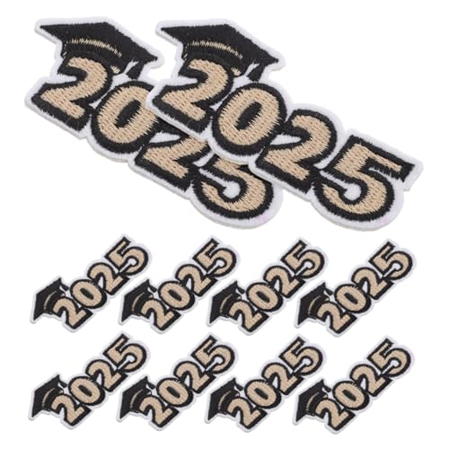SOIMISS 10 Stück Stickerei-Patch für die Abschlusssaison Applikation zum Aufbügeln für Kleidung Abschlussaufnäher für Kleidung Abschluss-Patch dekorative Flicken für Kleidung Stoff SOIMISS 10 Stück Stickerei-Patch für die Abschlusssaison Applikation zum Aufbügeln für Kleidung Abschlussaufnäher für Kleidung Abschluss-Patch dekorative Flicken für Kleidung Stoff von SOIMISS