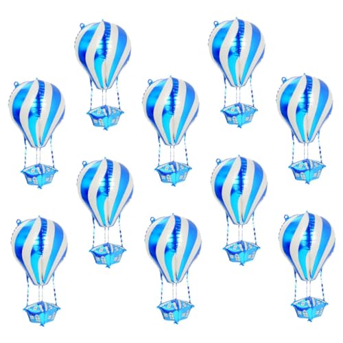 SOIMISS 10 Stück Teiliges Aluminium Folienballons in Form von Heißluftballons Langlebige Partydekoration für Geburtstag Shower Weihnachten und Hochzeit Einfache Befüllung und Aufhängung SOIMISS 10 Stück Teiliges Aluminium Folienballons in Form von Heißluftballons Langlebige Partydekoration für Geburtstag Shower Weihnachten und Hochzeit Einfache Befüllung und Aufhängung von SOIMISS