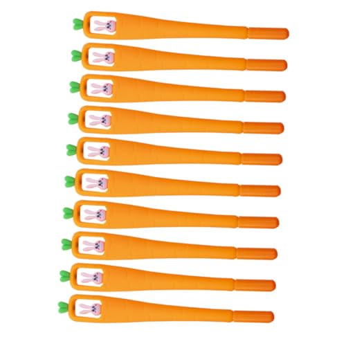 SOIMISS 10 Stück Teiliges Cartoon Kugelschreiber mit Schwarzer Pigmentierter Tinte Wasserfest und Verblasssicher Niedliche Kaninchen Motiv Karottenstifte für Schule Büro Schreiben und SOIMISS 10 Stück Teiliges Cartoon Kugelschreiber mit Schwarzer Pigmentierter Tinte Wasserfest und Verblasssicher Niedliche Kaninchen Motiv Karottenstifte für Schule Büro Schreiben und von SOIMISS
