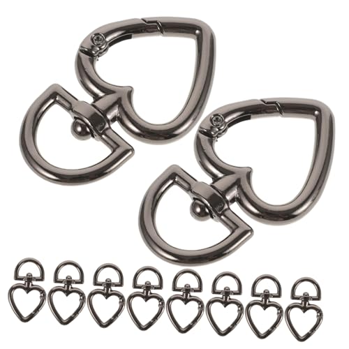 SOIMISS 10 Stück Teiliges D Förmiger Federverschluss Zinklegierung Tragbarer Karabiner Schlüsselring für Schmuckherstellung Leicht und Langlebig für Armbänder und Taschen SOIMISS 10 Stück Teiliges D Förmiger Federverschluss Zinklegierung Tragbarer Karabiner Schlüsselring für Schmuckherstellung Leicht und Langlebig für Armbänder und Taschen von SOIMISS