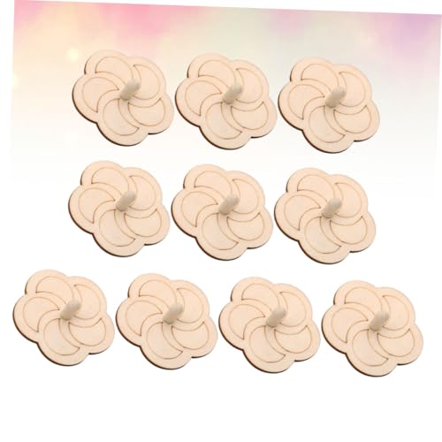 SOIMISS 10 Stück Teiliges DIY Holzspielzeug Unbemalter Gyroskop Spinner aus Premium Holz für Malspaß von Kreativität Hand Auge koordination und Motorischen Fähigkeiten SOIMISS 10 Stück Teiliges DIY Holzspielzeug Unbemalter Gyroskop Spinner aus Premium Holz für Malspaß von Kreativität Hand Auge koordination und Motorischen Fähigkeiten von SOIMISS