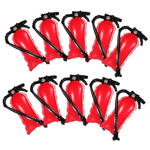 SOIMISS 10 Stück Teiliges Feuerwehr Design Luftballons Aufblasbare Feuerlöscher Deko für Feuerwehrmann Motto Party Lebendige Farben Auffällige Muster für Feuerwehr Party Dekoration SOIMISS 10 Stück Teiliges Feuerwehr Design Luftballons Aufblasbare Feuerlöscher Deko für Feuerwehrmann Motto Party Lebendige Farben Auffällige Muster für Feuerwehr Party Dekoration von SOIMISS
