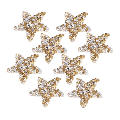 SOIMISS 10 Stück Teiliges Hot Melt Resin Stern Patches Wasserdichte Hochtemperaturbeständige DIY Strass Aufnäher für Kleidung Taschen Kostüme und Bastelprojekte Goldfarbene Sterne SOIMISS 10 Stück Teiliges Hot Melt Resin Stern Patches Wasserdichte Hochtemperaturbeständige DIY Strass Aufnäher für Kleidung Taschen Kostüme und Bastelprojekte Goldfarbene Sterne von SOIMISS