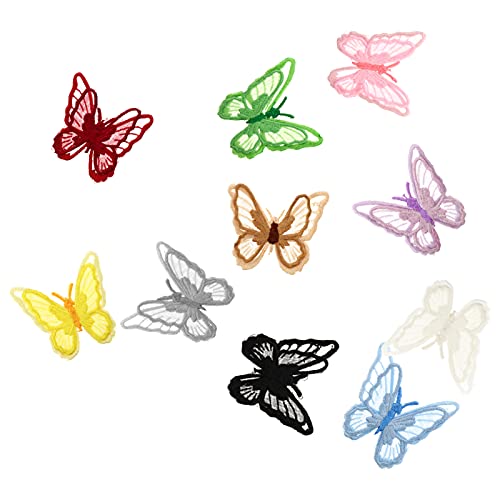 SOIMISS 10 Stück Teiliges Kreative Stickerei Schmetterlings Patches zum Aufbügeln für Kleidung für DIY Projekte Abendkleider und Bastelarbeiten Einfach zu Verwenden SOIMISS 10 Stück Teiliges Kreative Stickerei Schmetterlings Patches zum Aufbügeln für Kleidung für DIY Projekte Abendkleider und Bastelarbeiten Einfach zu Verwenden von SOIMISS