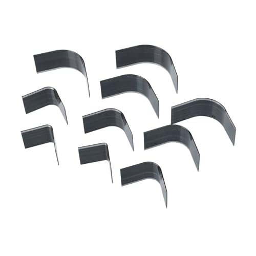SOIMISS 10 Stück Teiliges Lederstanzer Set Hochwertigem für DIY Projekte Runde Cutter Punches für Gürtel Taschen und Handwerksarbeiten für Anfänger und Profis von SOIMISS