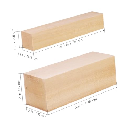 SOIMISS 10 Stück Teiliges Lindenholz Schnitzset Naturbelassene Basswood Blöcke Vielseitig Schnitzbare Holzklötze für Anfänger Profis Kreative Holzarbeiten und Bastelprojekte SOIMISS 10 Stück Teiliges Lindenholz Schnitzset Naturbelassene Basswood Blöcke Vielseitig Schnitzbare Holzklötze für Anfänger Profis Kreative Holzarbeiten und Bastelprojekte von SOIMISS