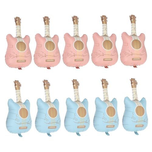SOIMISS 10 Stück Teiliges Matte Gitarrenballons aus Aluminiumfolie Wiederverwendbare Partydekoration mit Trendiger Oberfläche Langlebig und Einfach Aufzublasen für Kindergeburtstag SOIMISS 10 Stück Teiliges Matte Gitarrenballons aus Aluminiumfolie Wiederverwendbare Partydekoration mit Trendiger Oberfläche Langlebig und Einfach Aufzublasen für Kindergeburtstag von SOIMISS