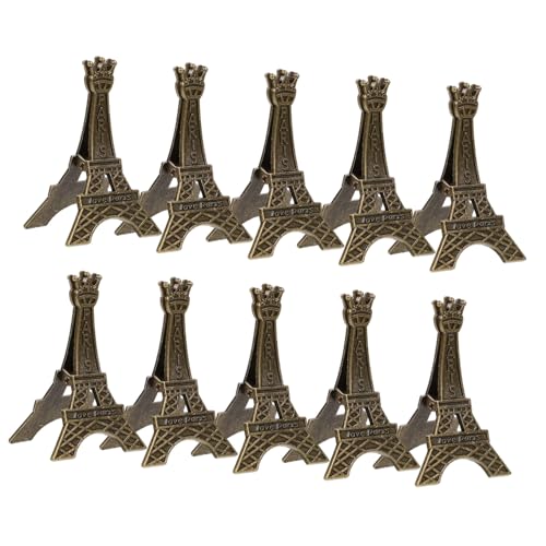 SOIMISS 10 Stück Teiliges Metall Eiffelturm Memo Clips Tischkartenhalter Stabile Foto und Notizhalter für Hochzeit Tischdekoration Kleine Zettelhalter Vintage Design SOIMISS 10 Stück Teiliges Metall Eiffelturm Memo Clips Tischkartenhalter Stabile Foto und Notizhalter für Hochzeit Tischdekoration Kleine Zettelhalter Vintage Design von SOIMISS