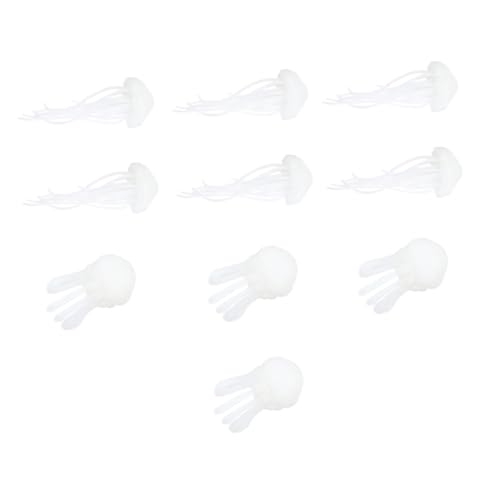 SOIMISS 10 Stück Teiliges Mini quallen epoxidharz Handgefertigte Füllmaterialien für DIY dekoration Glänzend Detailreich Geeignet für Schmuck Handyhüllen Rahmen und Bastelprojekte SOIMISS 10 Stück Teiliges Mini quallen epoxidharz Handgefertigte Füllmaterialien für DIY dekoration Glänzend Detailreich Geeignet für Schmuck Handyhüllen Rahmen und Bastelprojekte von SOIMISS