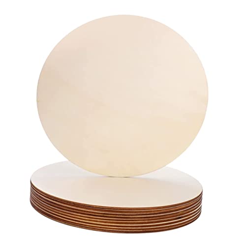SOIMISS 10 Stück Teiliges Natürliche Holzscheiben Unbehandelte Runde Holzplatten zum Basteln DIY Dekoration Glatte Oberfläche für Brandmalerei Kreative Deko Projekte SOIMISS 10 Stück Teiliges Natürliche Holzscheiben Unbehandelte Runde Holzplatten zum Basteln DIY Dekoration Glatte Oberfläche für Brandmalerei Kreative Deko Projekte von SOIMISS
